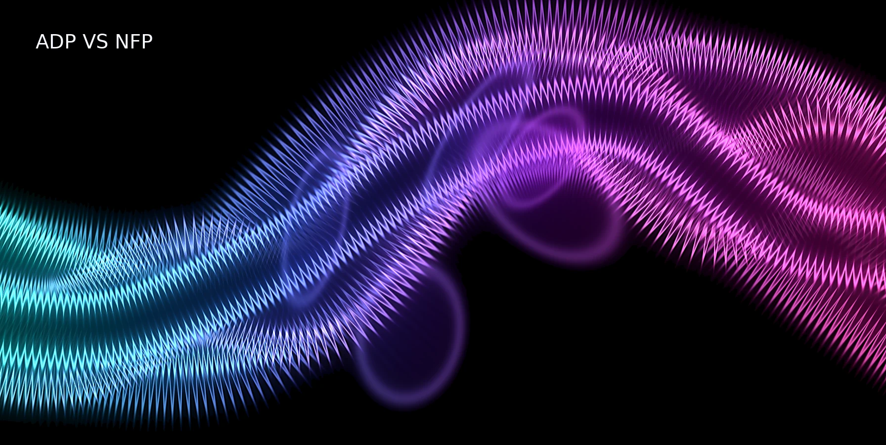 Abstract cyan magenta graphic for ADP vs Nonfarm Payrolls: What’s the Difference?