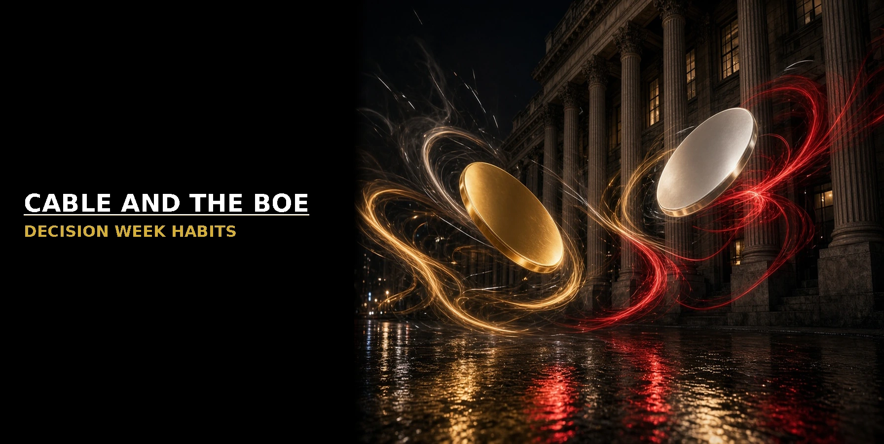 Cable Trading Around Bank of England Decisions