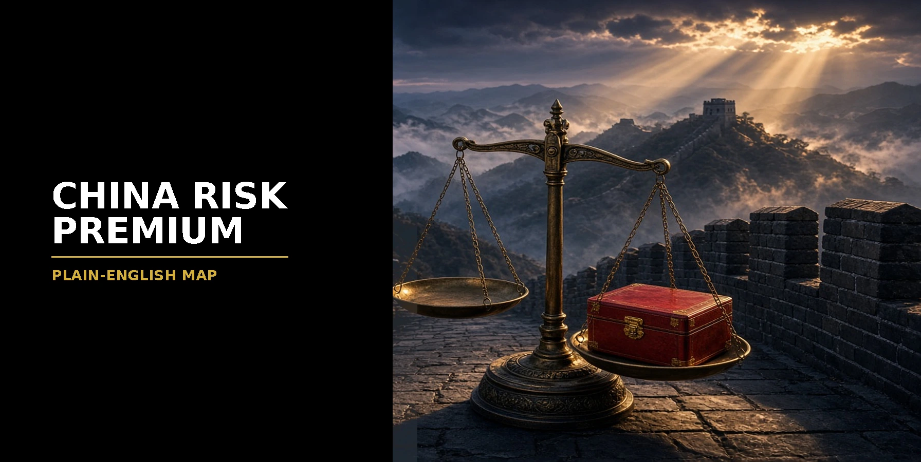 China Risk Premium in Plain English
