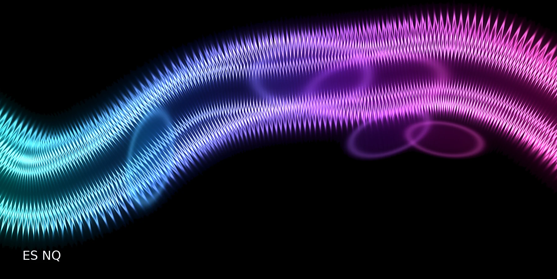 Abstract cyan magenta graphic for What Are Index Futures? ES and NQ Explained