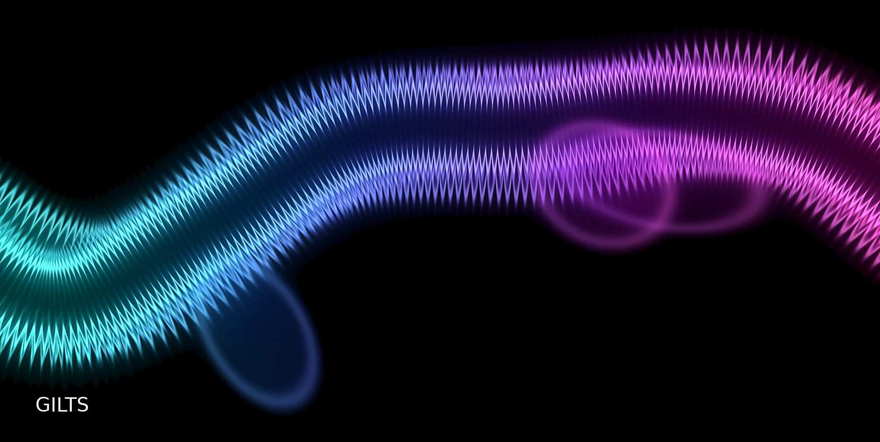 Abstract cyan magenta graphic for What Are Gilts? UK Government Bonds Explained