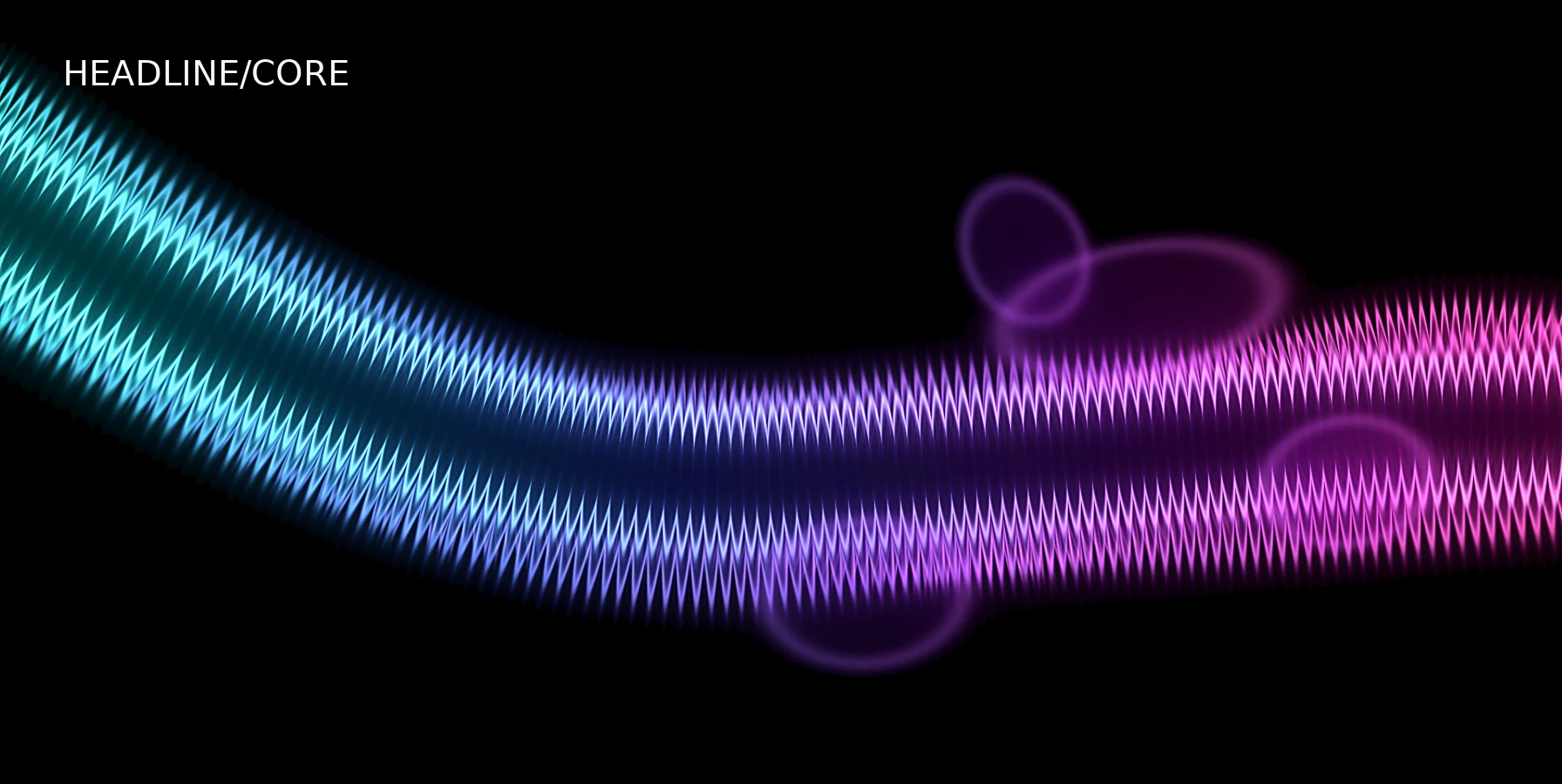 Abstract cyan magenta graphic for How US Headline CPI Differs From Core CPI