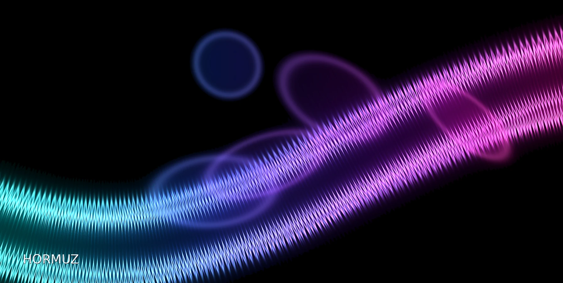 Abstract cyan magenta graphic for Strait of Hormuz Oil Risk Explained for Traders