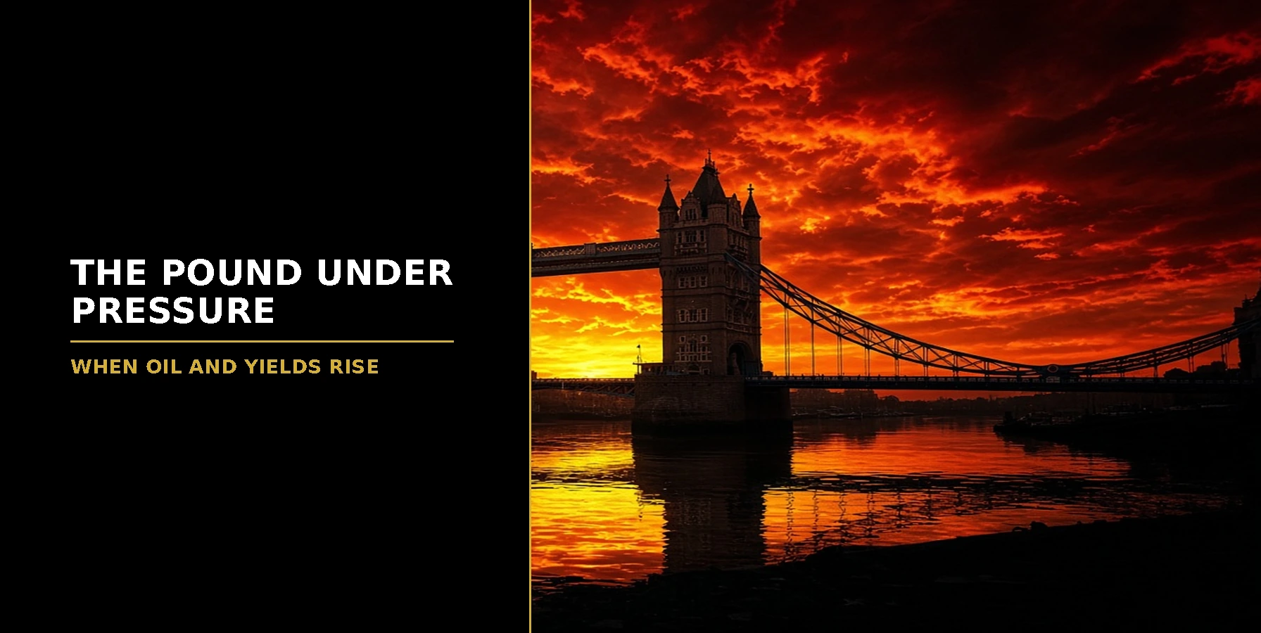 How Cable Trades When Oil and US Yields Both Firm Featured image for Samuel & Co Trading with the headline The Pound Under Pressure and the subhead When oil and yields rise.