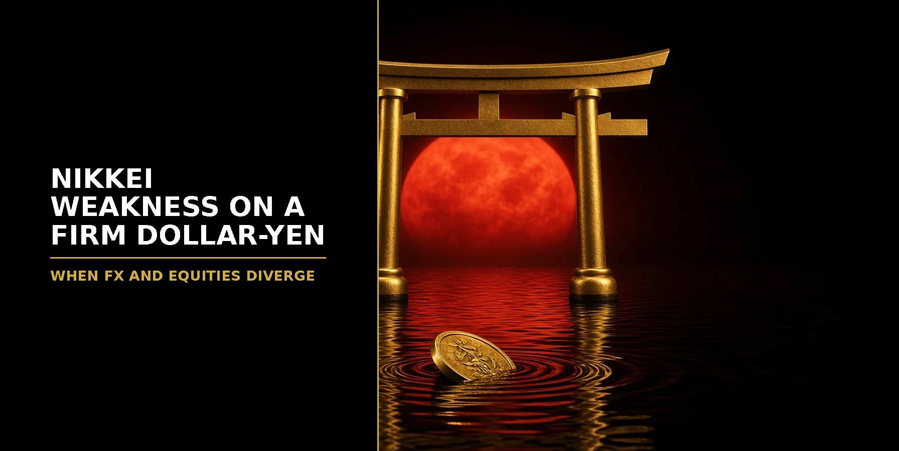 How to Read Nikkei Weakness on a Firm Dollar-Yen Featured image for Samuel & Co Trading with the headline Nikkei Weakness On A Firm Dollar-yen and the subhead When FX and equities diverge.