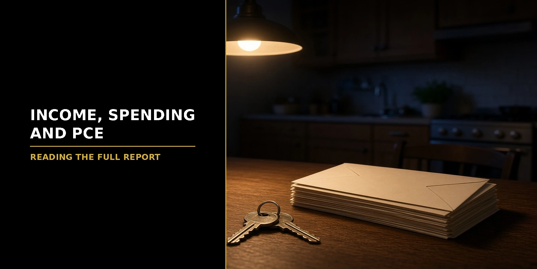How to Read Personal Income and Outlays With PCE Featured image for Samuel & Co Trading with the headline Income, Spending And PCE and the subhead Reading the full report.