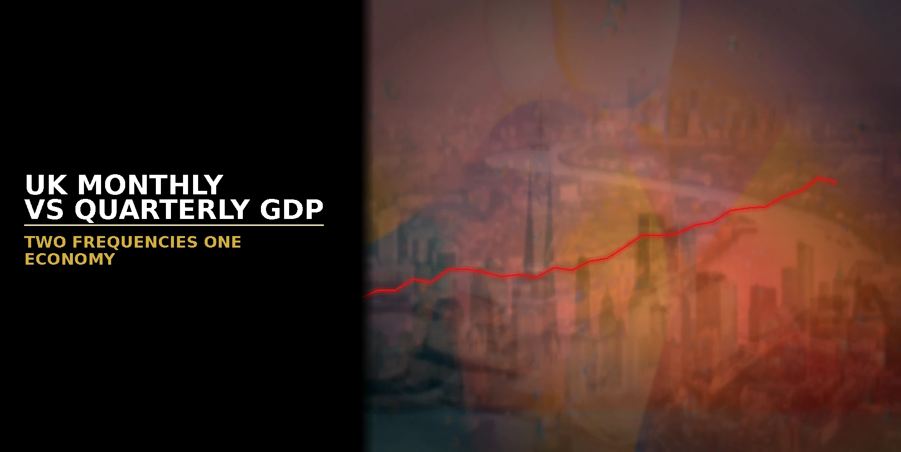 how uk monthly gdp differs from quarterly gdp