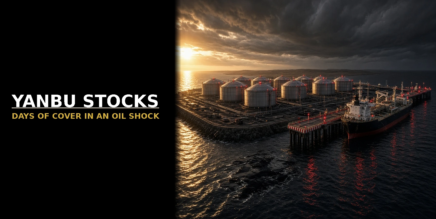 How Yanbu Export Stocks Matter in an Oil Shock