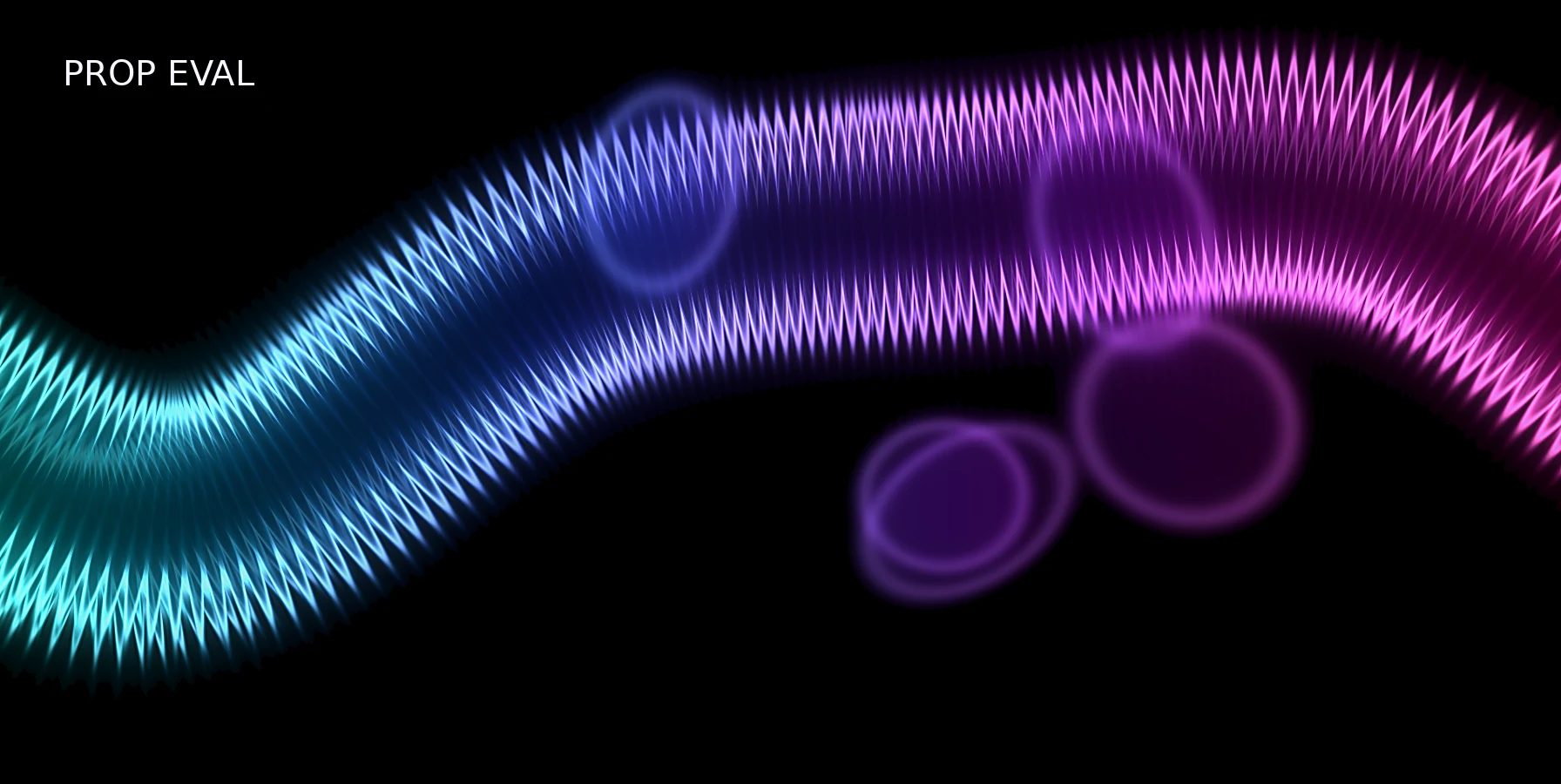 Abstract cyan magenta graphic for How to Prepare for a Prop Firm Evaluation