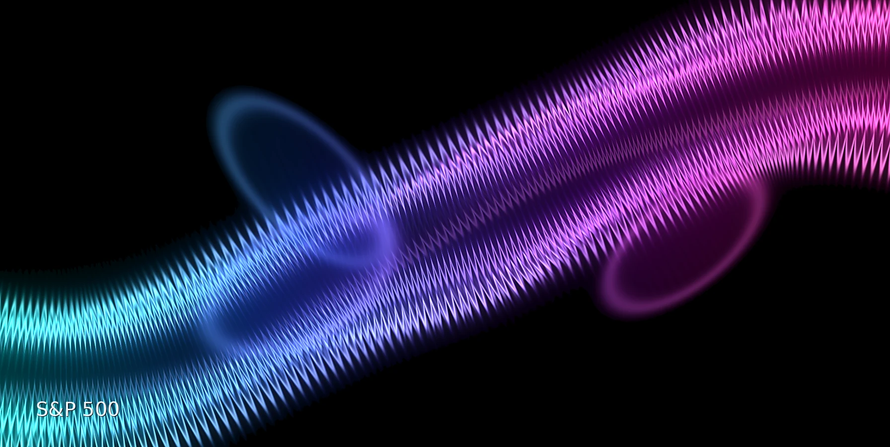 Abstract cyan magenta graphic for What Is the S&P 500 and Why UK Traders Watch It