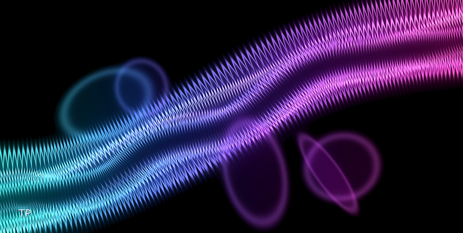 Abstract cyan magenta graphic for What Is a Take-Profit Order