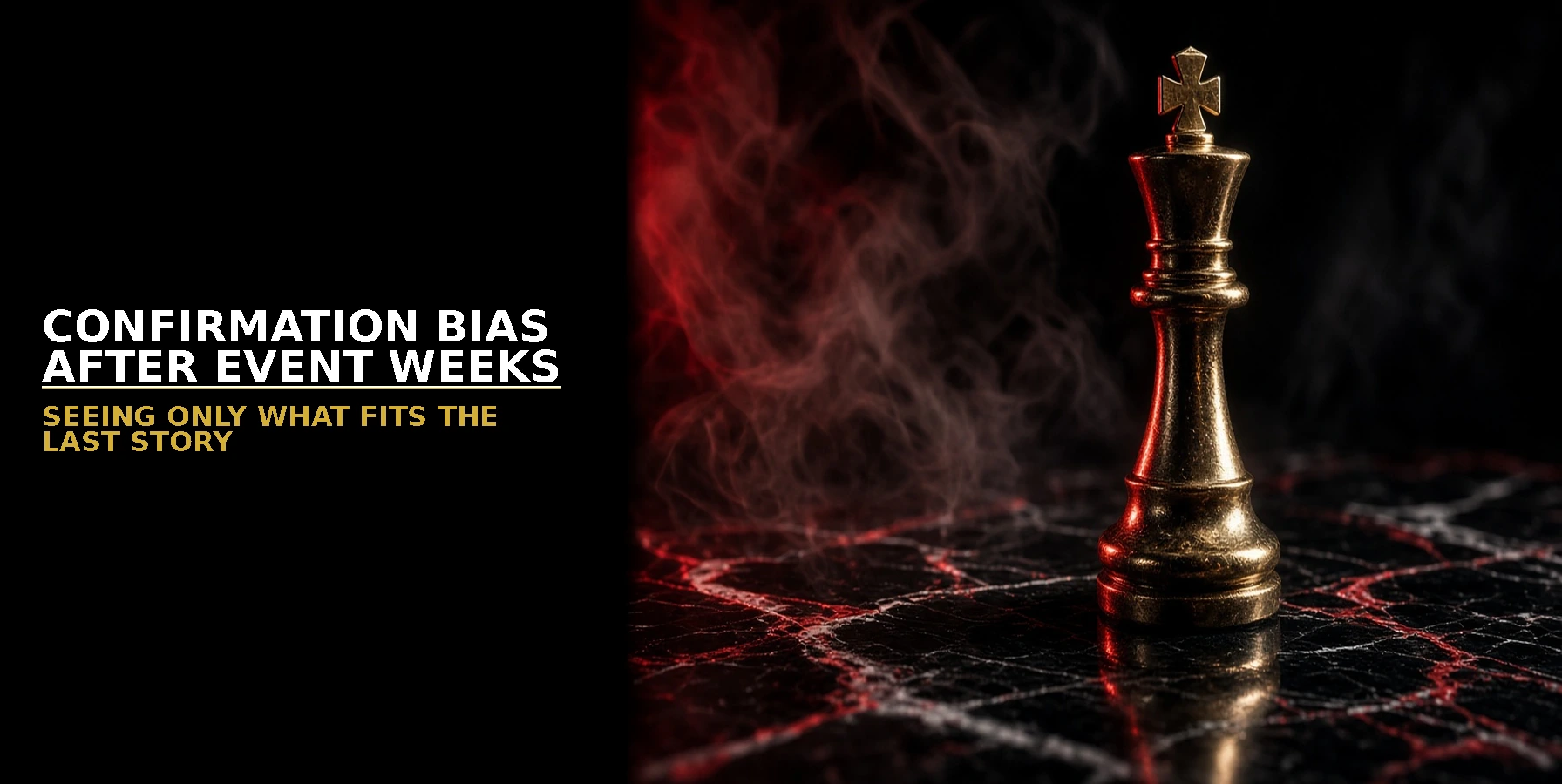 CONFIRMATION BIAS AFTER EVENT WEEKS