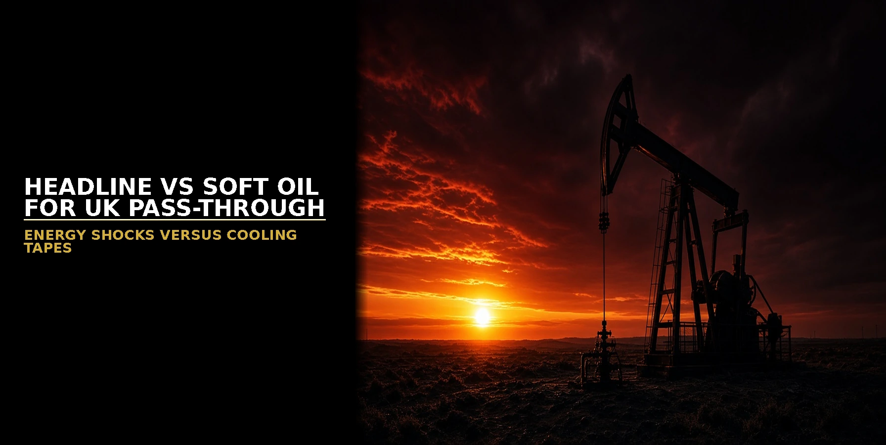 HEADLINE VS SOFT OIL FOR UK PASS-THROUGH