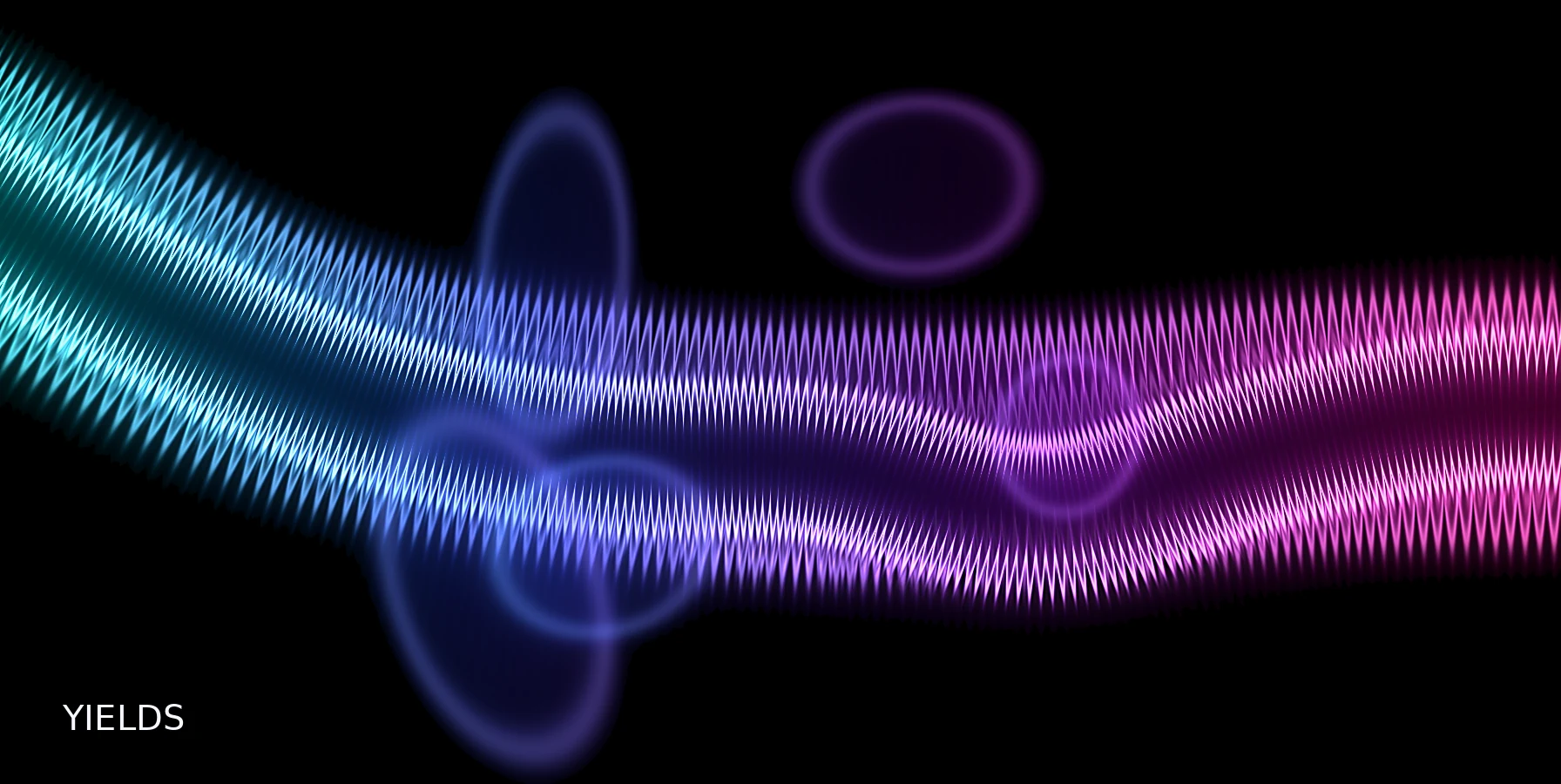 Abstract cyan magenta graphic for How Bond Yields Affect Stocks and Forex
