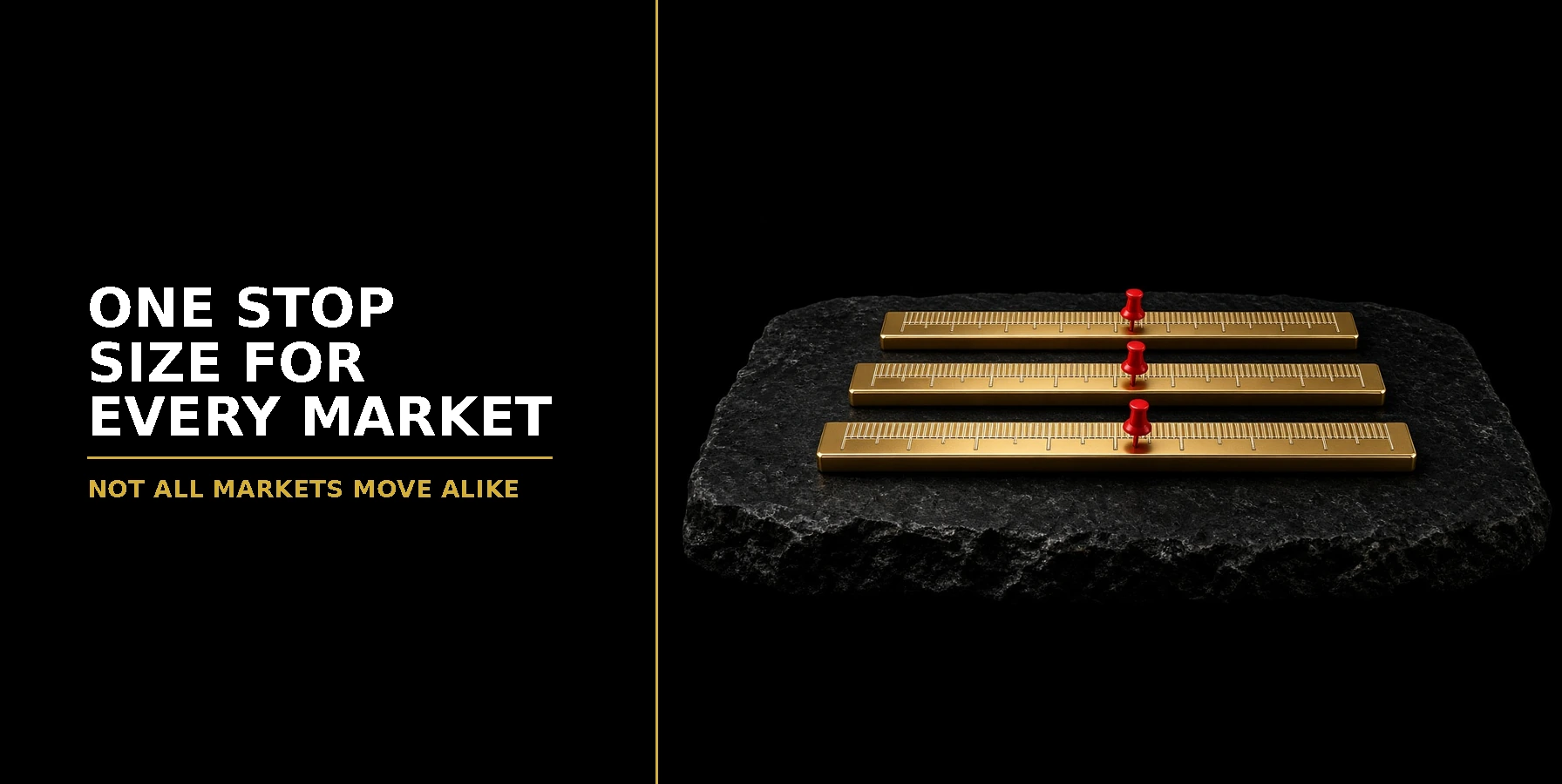 Common Mistake: Using the Same Stop Size on Every Market