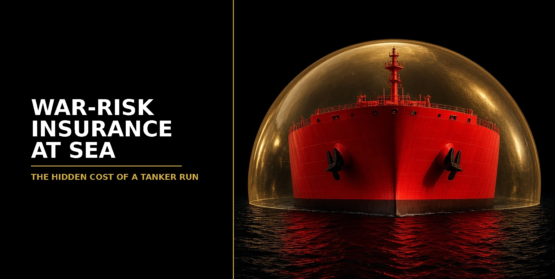 What Is War-Risk Insurance in Oil Shipping?