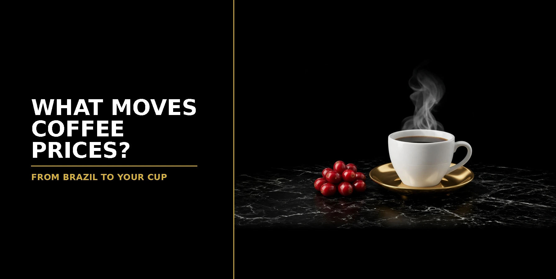 What Moves Coffee Prices? A Beginner's Guide
