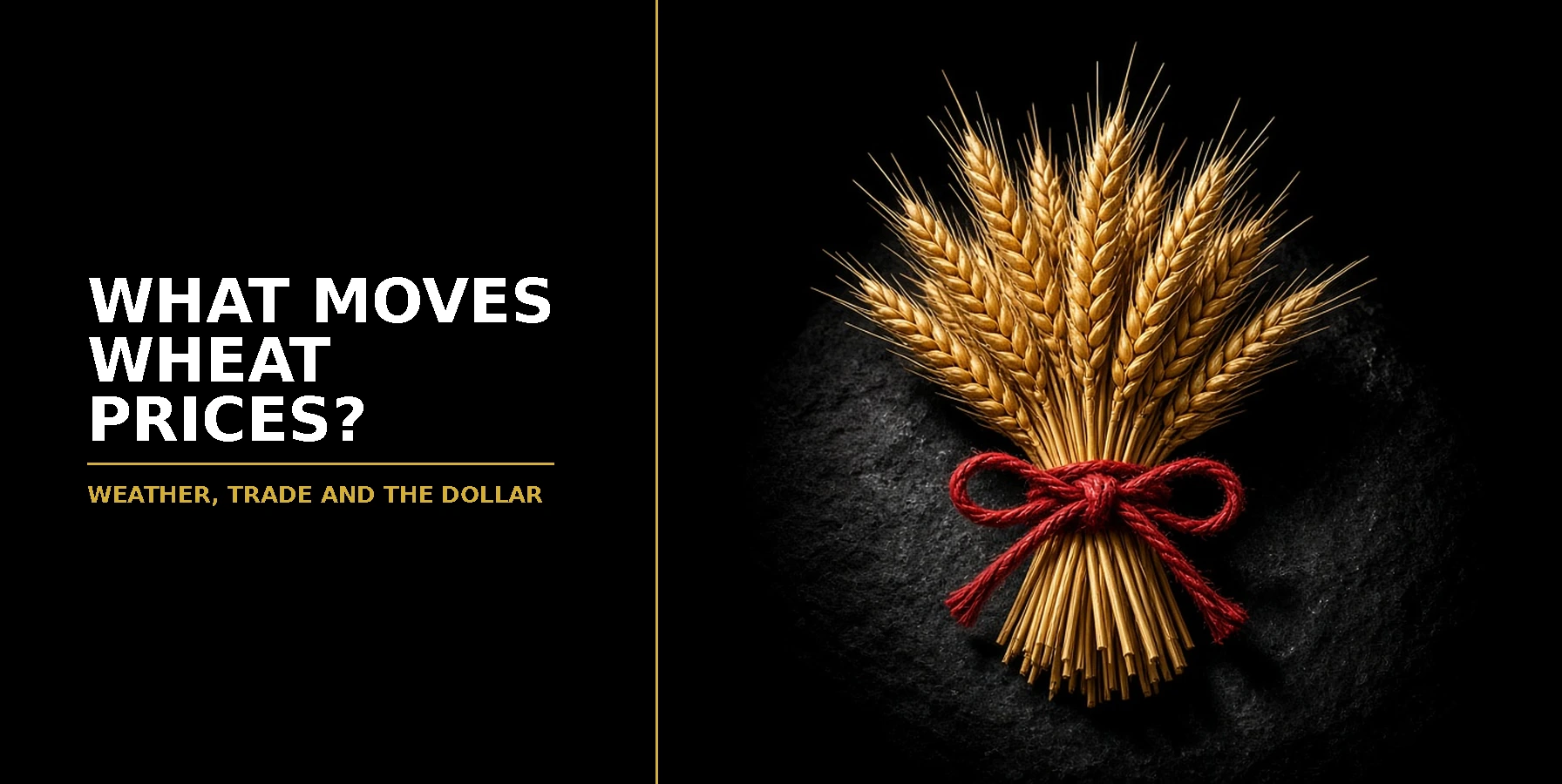 What Moves Wheat Prices? A Beginner's Guide