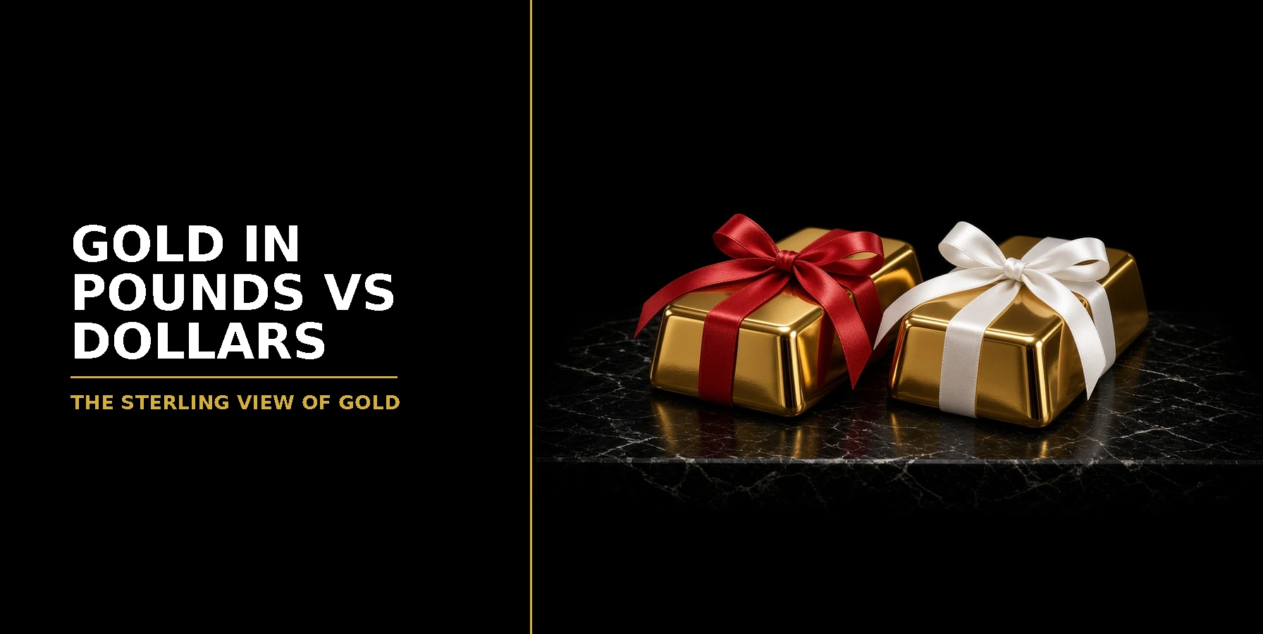 Why Gold in Pounds Differs From Gold in Dollars